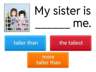 G5 - Comparatives - Superlatives