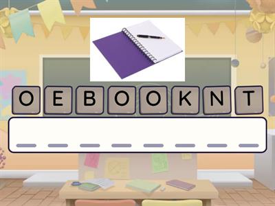  English Year 1: At School