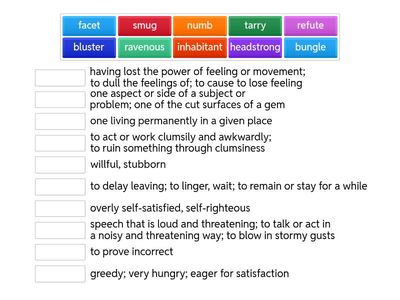 Unit 5 Sadlier Vocabulary Workshop Level A