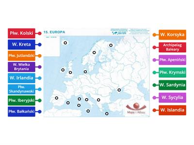 Europa-półwyspy i wyspy