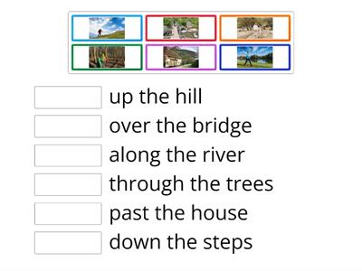 Prepositions of movement