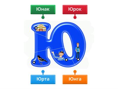 Буква Ю Читання слів 