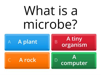 Microbes Quiz for Year 4 Students