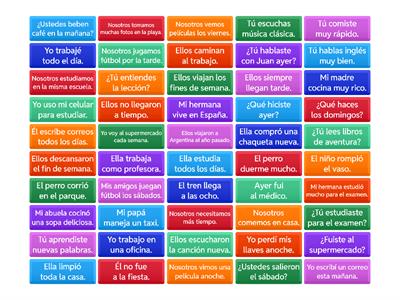 A2: From Spanish to English