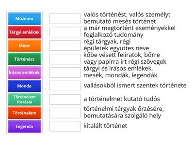 Történelem fogalmai 