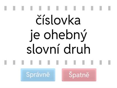  číslovky 
