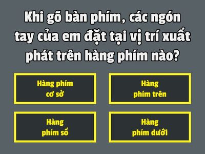 ÔN TẬP TIN HỌC CHKI LỚP 4