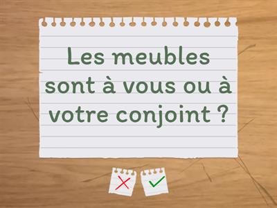 Les questions orales de l'OF 4