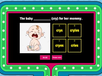 BENEDICT_SPELLING RULES - SIMPLE PRESENT