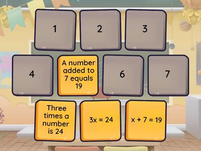 word problem solving linear equation