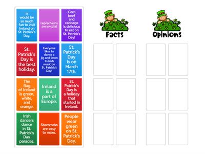  St. Patrick's Day Facts and Opinions