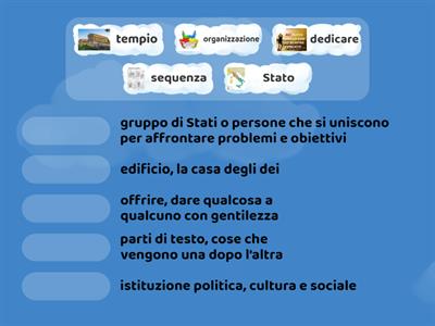 Lessico classe quinta primaria