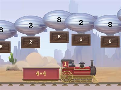 Doubles Pop Addition (Single Digit)