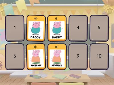 Greenman St. Unit 4 - Memory game - Family - Zeppelin Idiomas