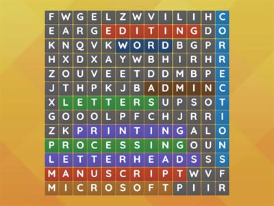 Admin Wordsearch 