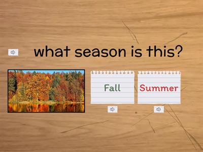 questions of the seasons