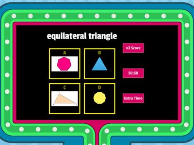 Match the 2D shapes Quiz!