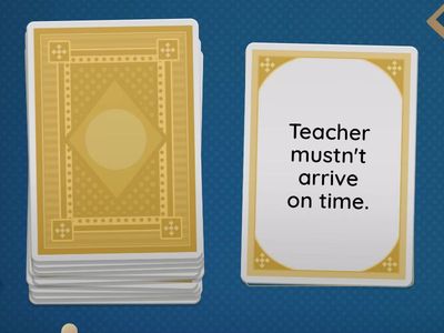 drillin cards modal verbs