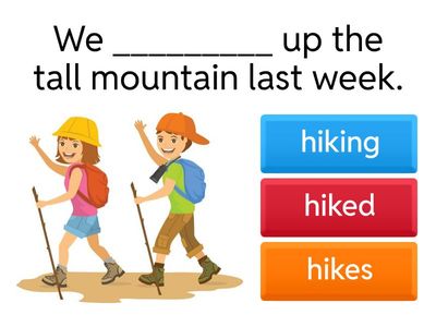  Past tense regular verbs 