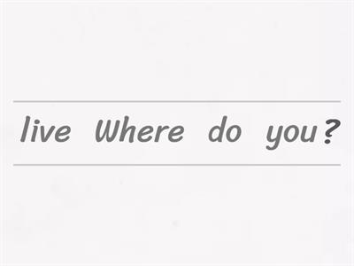 Wh-questions (do/does)