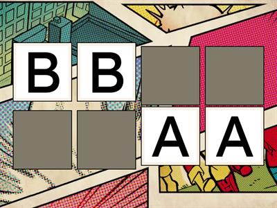 7. A B C (Matching Pairs)