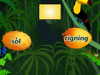 bls. 82-83 Árstíðir og veður (ávaxtaleikur)