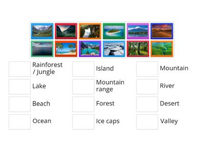 3E4T - unit 6 - Geographic features Matching