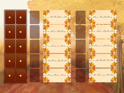 Осінні ритми 1 клас