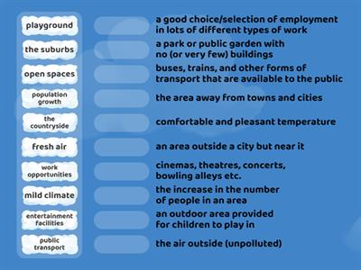 Gold Preliminary Unit 4 Town & City