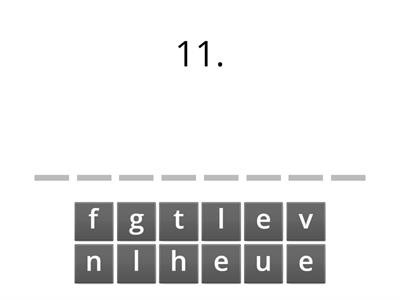 Ordinal Numbers: in words