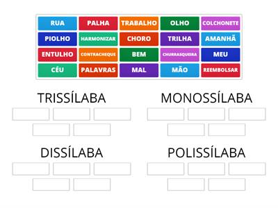  SEPARAÇÃO SILÁBICA