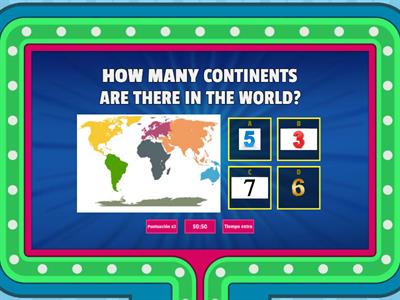 CONTINENTS QUIZ