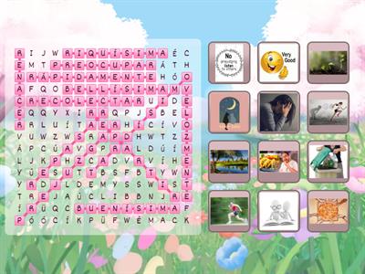 Wordsearch: Repaso de Prefijos y Sufijos