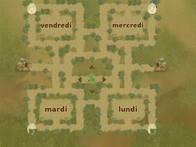 Les jours de la semaine