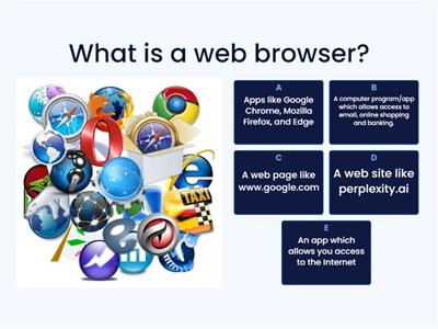 Web browser and search engines