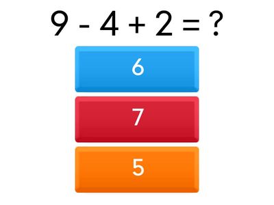 Kiểm tra phép tính cộng và trừ trong phạm vi 10