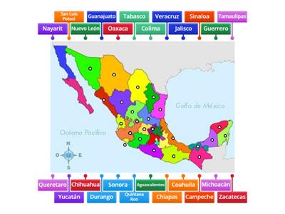 4° Grado Bloque I Geografía División Territorial 