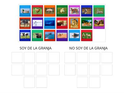  ANIMALES DE LA GRANJA