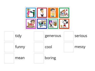 Describing people - Fun Quest 1 (Quest 2/Level 3)