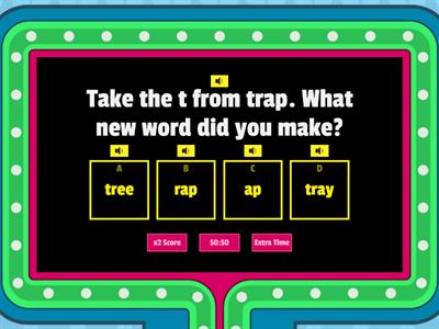 Phoneme Deletion/substitution 