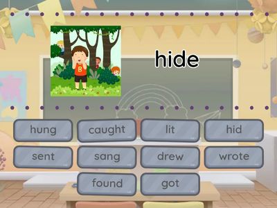 F5/U4/IRREGULAR VERBS/Find the match