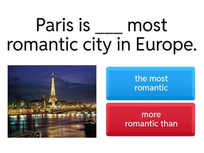 Comparative / Superlatives