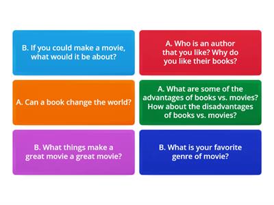 BOOKS & MOVIES - opinion