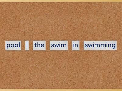 Affirmative, negative and interrogative sentences