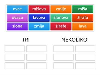 4.2 - životinje uz broj 3 i prilog NEKOLIKO