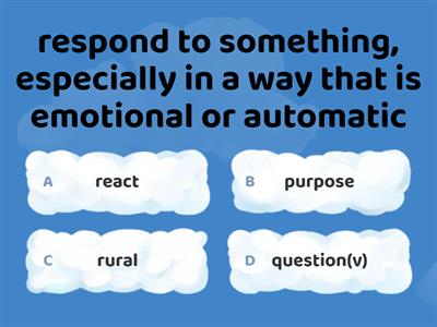 Band 3 List A- DEFINITIONS (proof-salary)quizgame