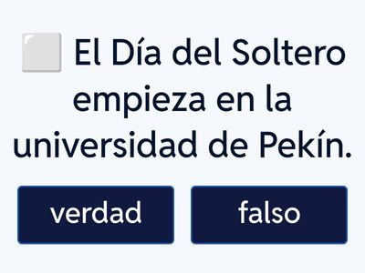 El Día de solteros 2