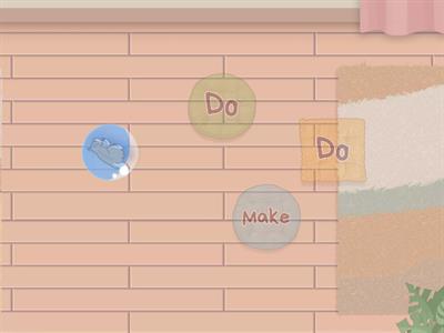 Make and Do Collocations - Choose