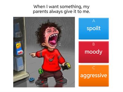 English File Intermediate 1B Personality adjectives