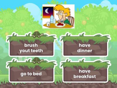 SM2 Daily routines quiz